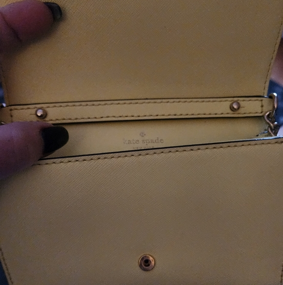 Kate Spade Yellow Crossbody – NWOT | Perfect for Spring 🌼0.77 - Picture 3 of 4